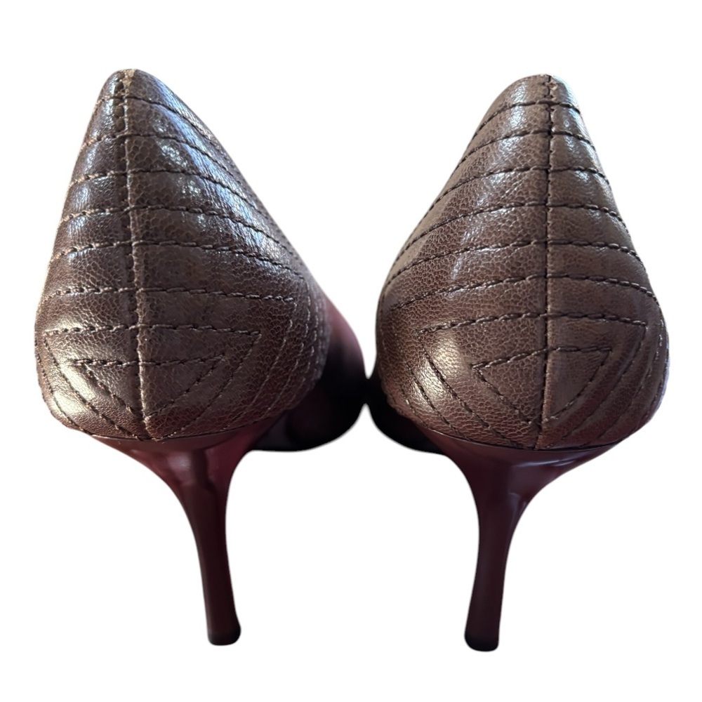 GUESS Ringtone Elegant Brown 2” Heels, Size 7 - Picture 3 of 10